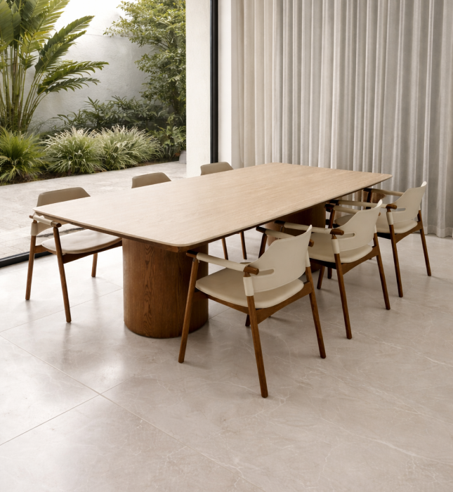 כיסא שולחן דגם סלינה - 