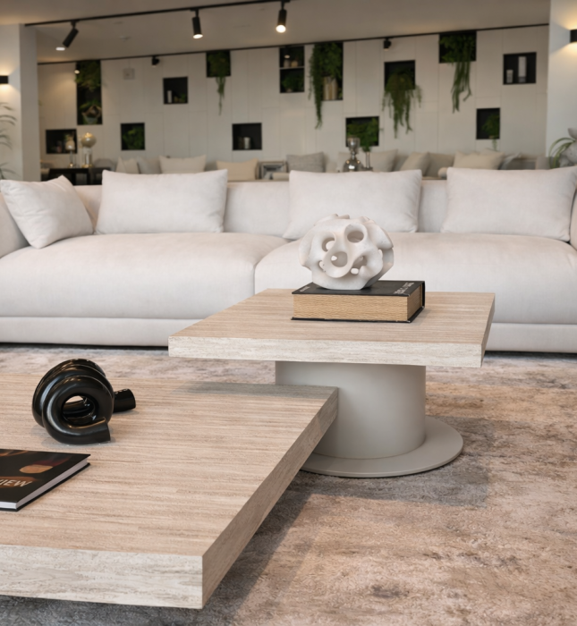 סט שולחנות סלון דגם עמנואל - 