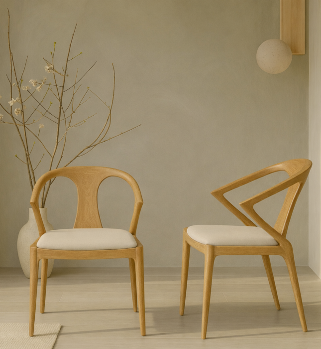 כיסא שולחן דגם קאי - 