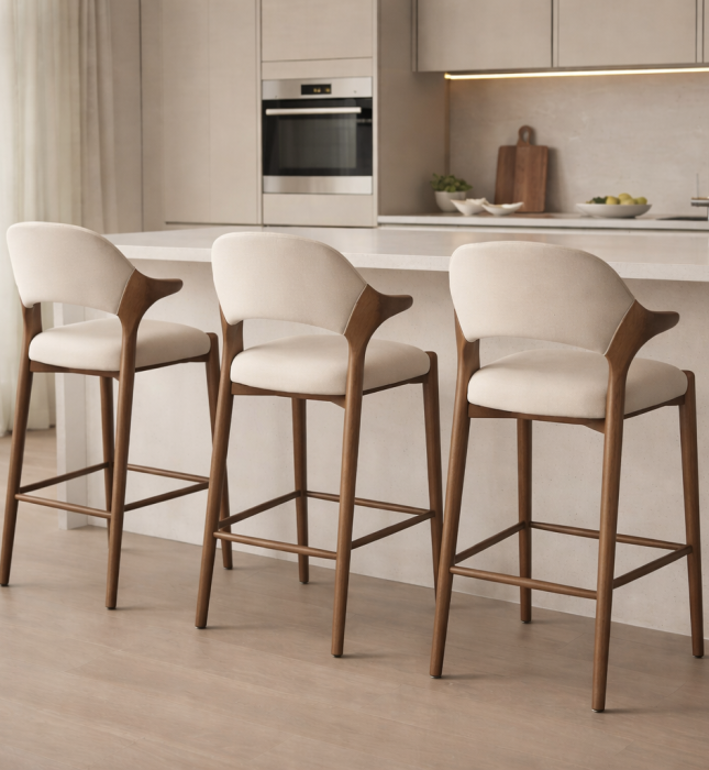 כיסא בר דגם ליאו - 