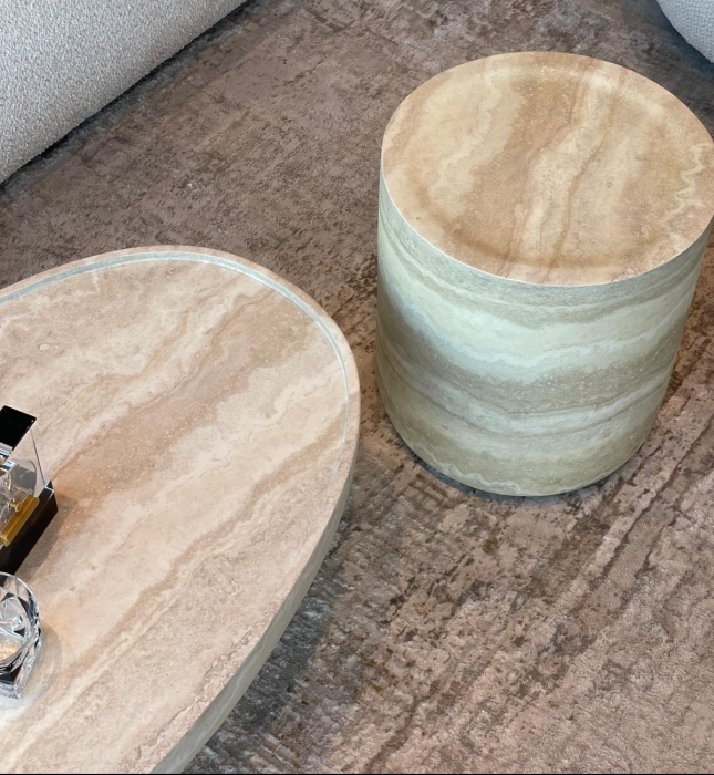 סט שולחנות סלון דגם - 