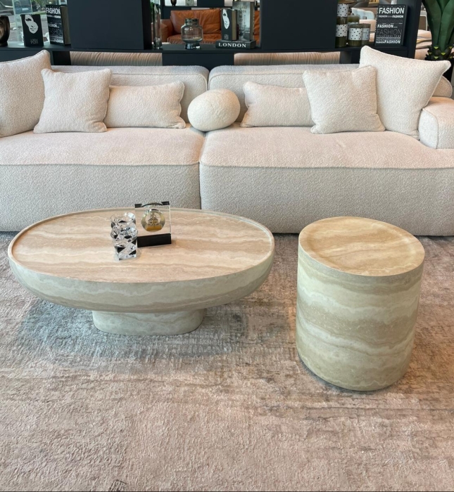 סט שולחנות סלון דגם - 