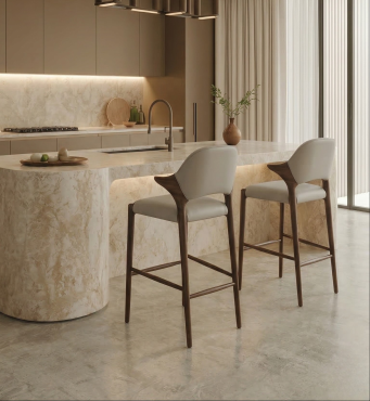 כיסא בר דגם ליאו