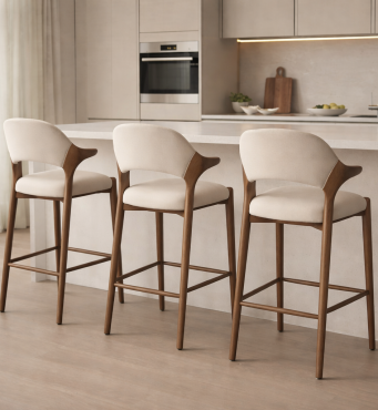 כיסא בר דגם ג'ורדן