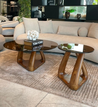 סט שולחנות סלון דגם מדריד