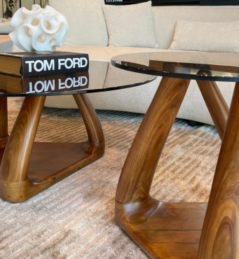 סט שולחנות סלון דגם מדריד