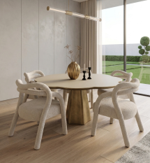 פינת אוכל דגם פלאוור - 