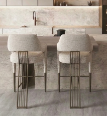 כיסא בר דגם בירק - 