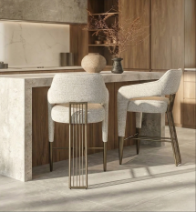 כיסא בר דגם בירק - 