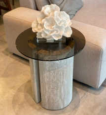 שולחן צד דגם טרוונטין - 