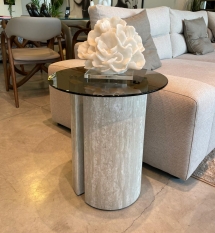 שולחן צד דגם טרוונטין - 